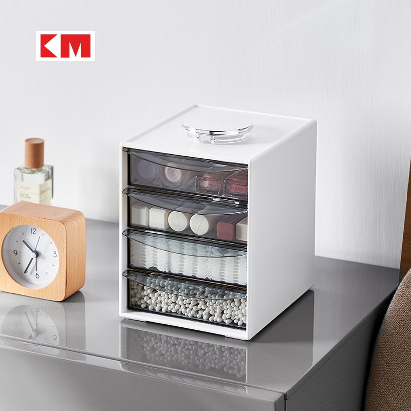 KM6092 wholesale storage boxes Transparent drawer organizer box plastic storage box