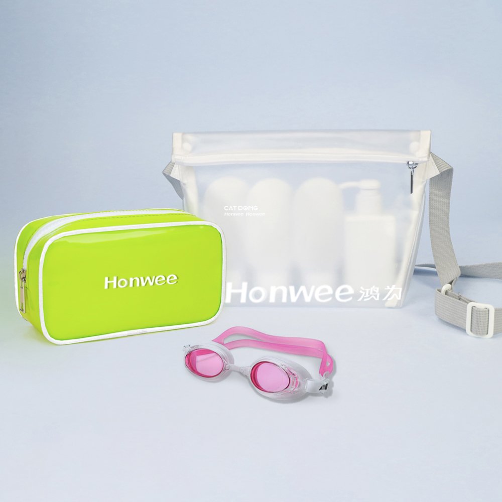 2024 Summer Hot Sale Waterproof Swimming Pouch Bag Travel Storage Bags Makeup Pouch with Shoulder Strap