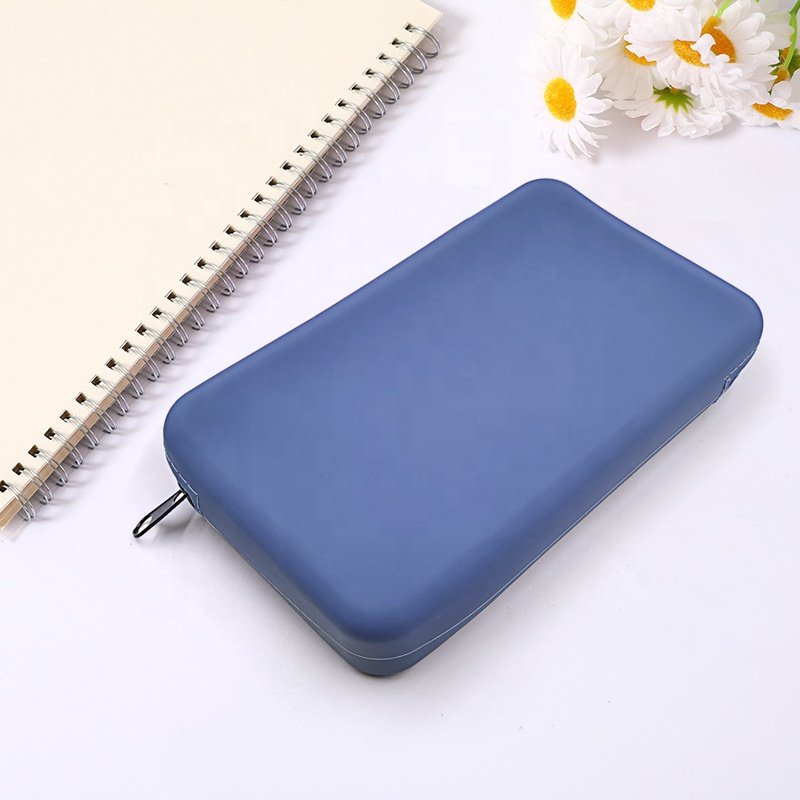 Stock ECO Friendly Small Cosmetic Makeup Bag Silicone Women Silicone Make up Zipper Travel Cosmetic Organizer