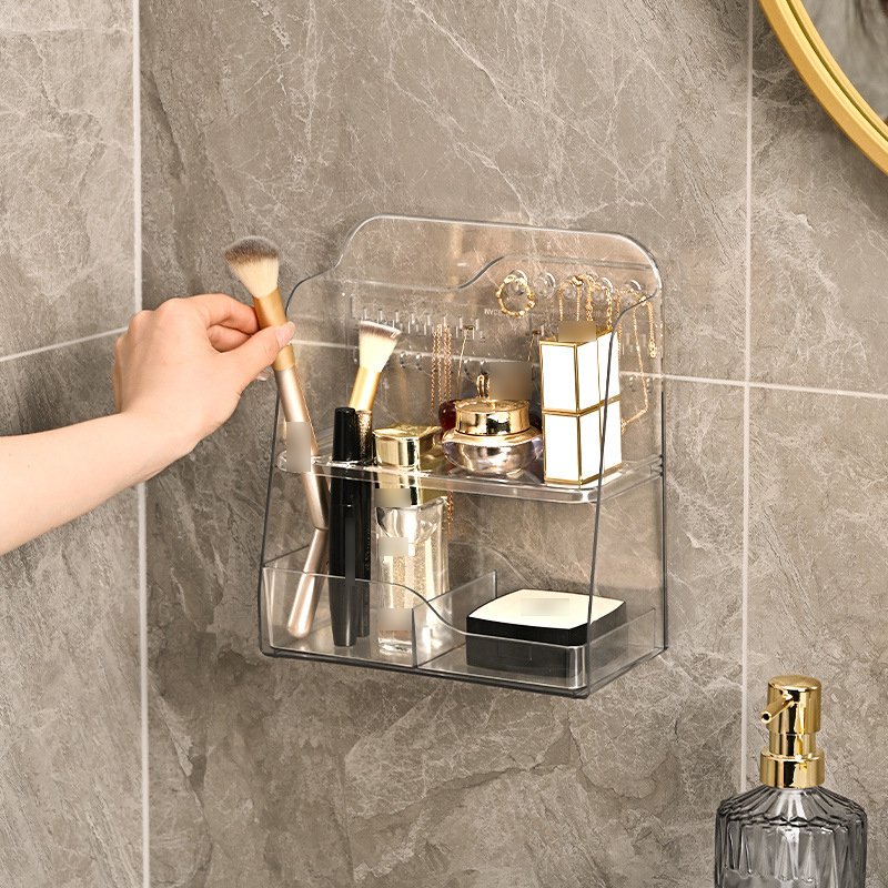 Bathroom Multifunction Toiletry Make Up Makeup Bag Organizer Cosmetics Plastic Containers Makeup Organizer