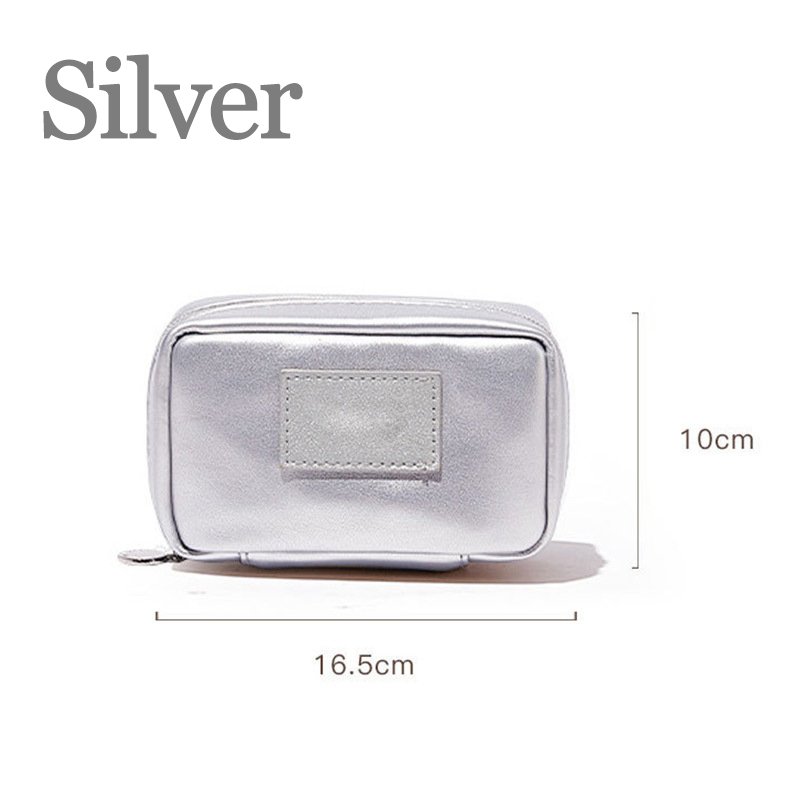 custom logo Waterproof Portable PU Leather Frosted pink TPU Travel Toiletry Case Cosmetic Bag PVC makeup bag