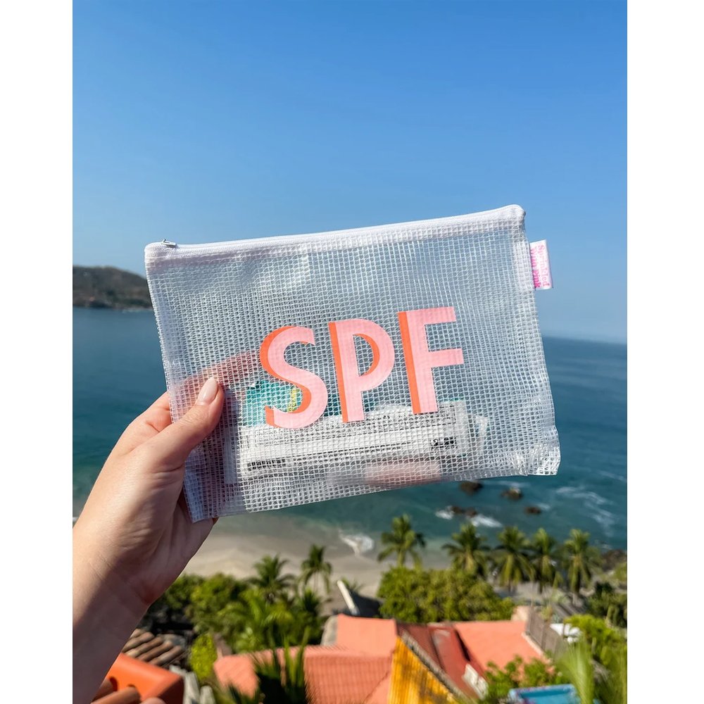 Wholesale PVC Monogrammed Pool Plastic Storage Organized Pouch Custom Cosmetic Bag