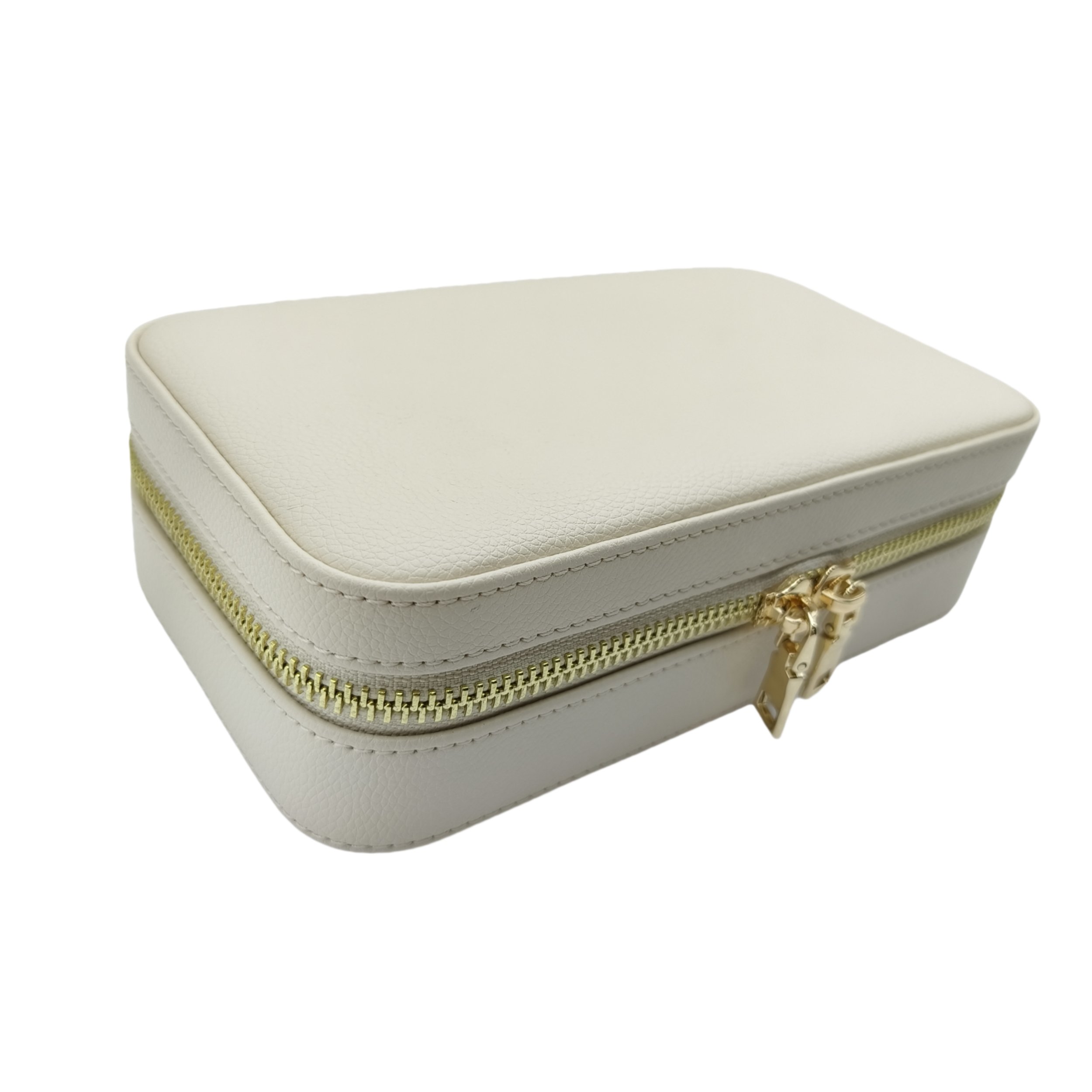 New Arrival High End Normcore Jewelry Travel Case Girls Makeup Organizers Zip Lock Cosmetic Packaging Box Jewelry Box