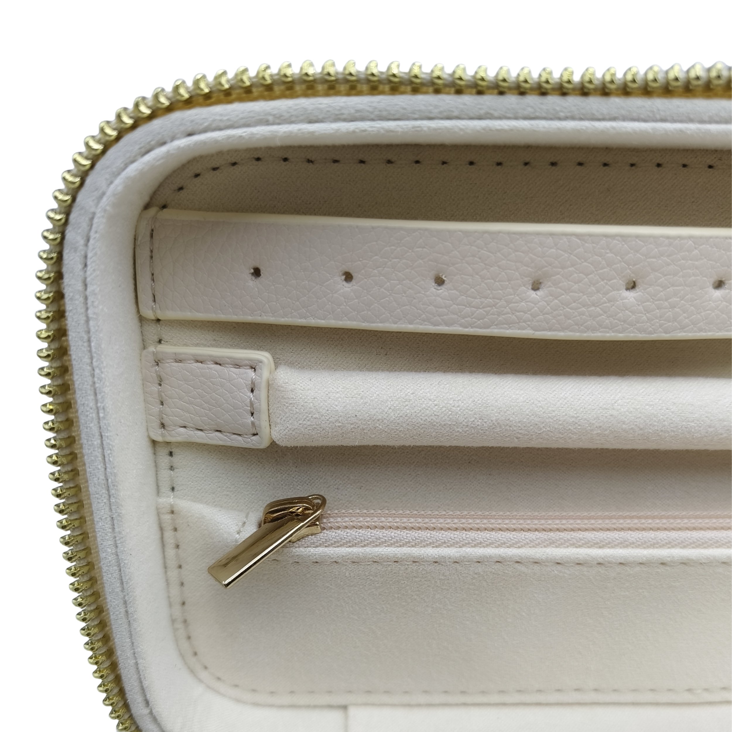 New Arrival High End Normcore Jewelry Travel Case Girls Makeup Organizers Zip Lock Cosmetic Packaging Box Jewelry Box