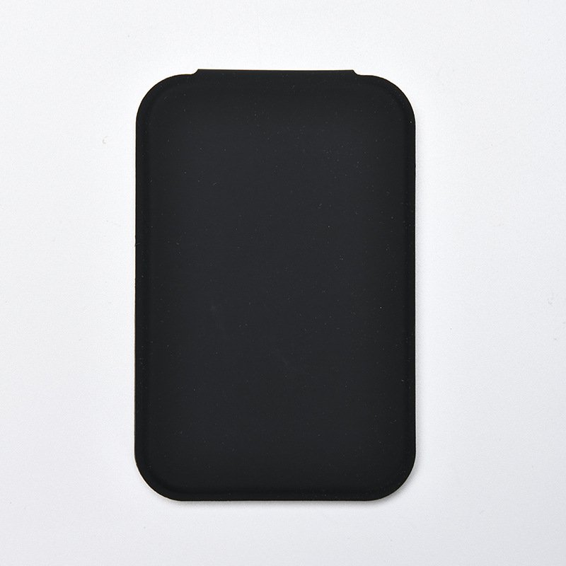 Mini Tabletop Portable Foldable Vanity Mirror Pocket Size with PU Leather Case Travel Cosmetic Mirror