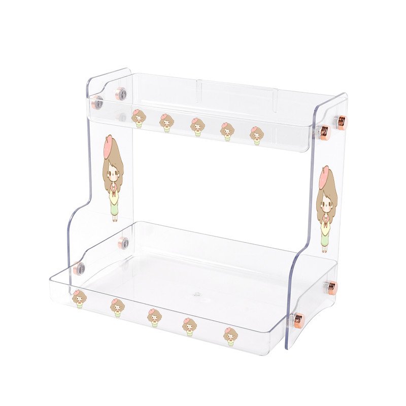 Multi-Function clear box plastic home cosmetic storage makeup organizer for makeup accessories makeup organizer storage