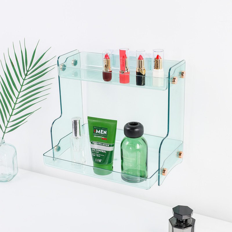 Multi-Function clear box plastic home cosmetic storage makeup organizer for makeup accessories makeup organizer storage