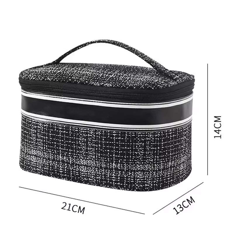 Customized personalized hanging makeup kit case bag travel organizer makeup zipper cosmetic bag