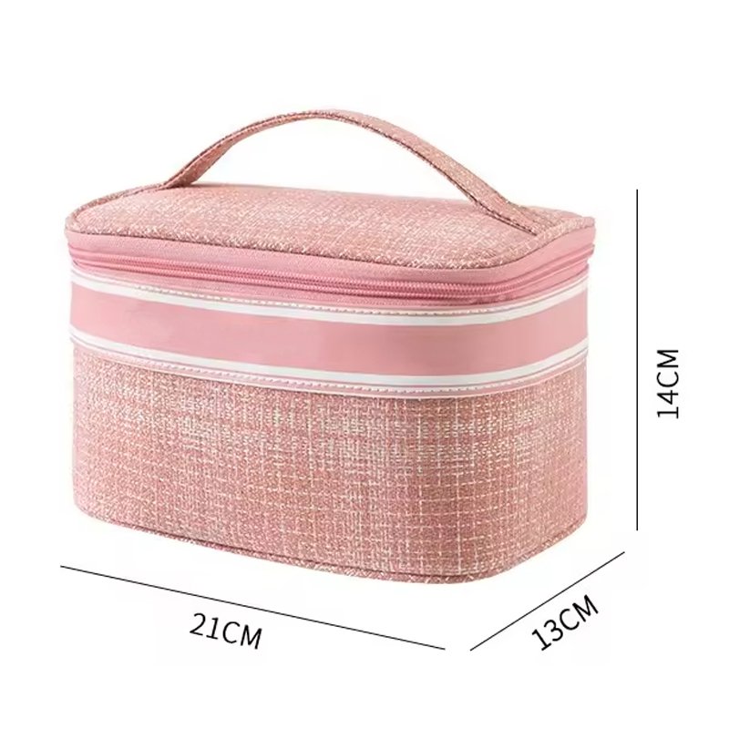 Customized personalized hanging makeup kit case bag travel organizer makeup zipper cosmetic bag