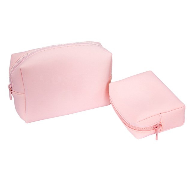 High quality luxury beauty cosmetic bag travel toiletry kit makeup brush bag for woman