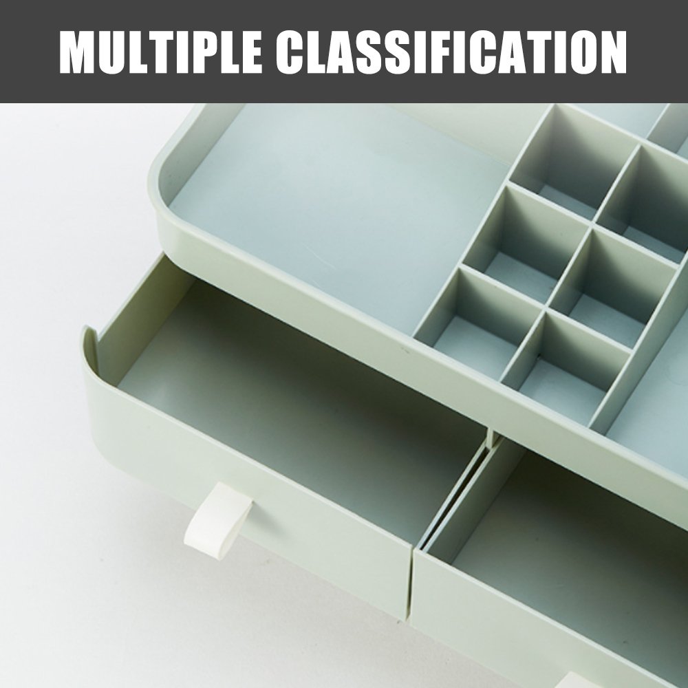 Large Capacity Drawer Makeup Storage Bathroom Makeup Storage Box Women's Skin Care Makeup Counter Cosmetics Make Up Organizer