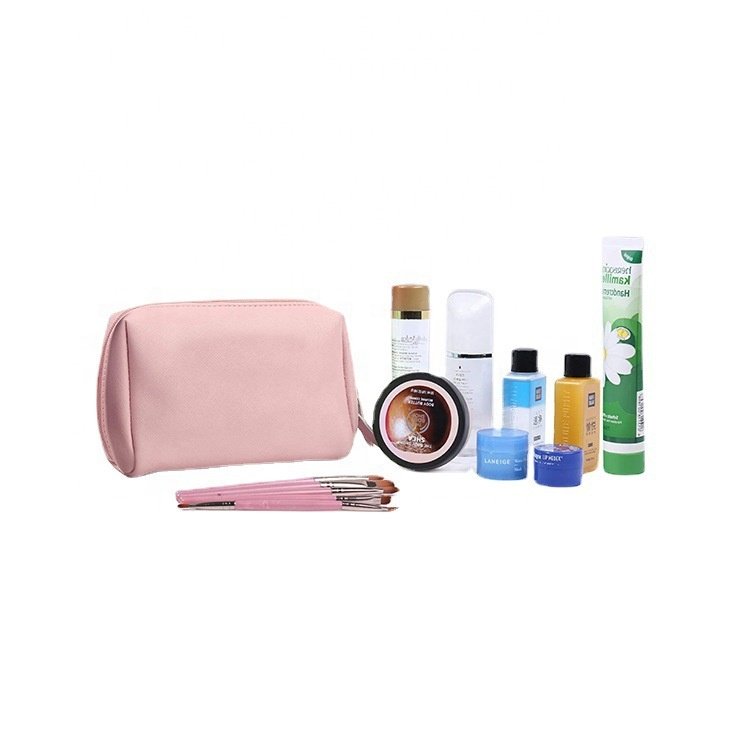 Transparent Toiletry Storage Organizer Waterproof Portable Wash Bag Custom Leather Makeup Travel Cosmetic Bags for Man