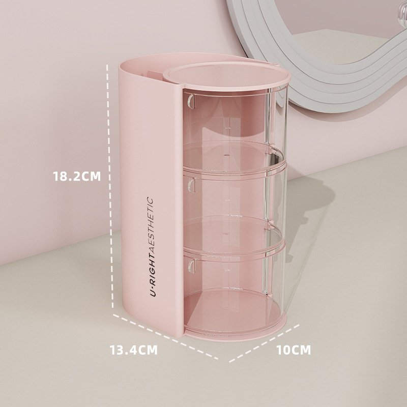 Hot Selling Clear Makeup Brush Holder Makeup Sponges Organizer with drawers