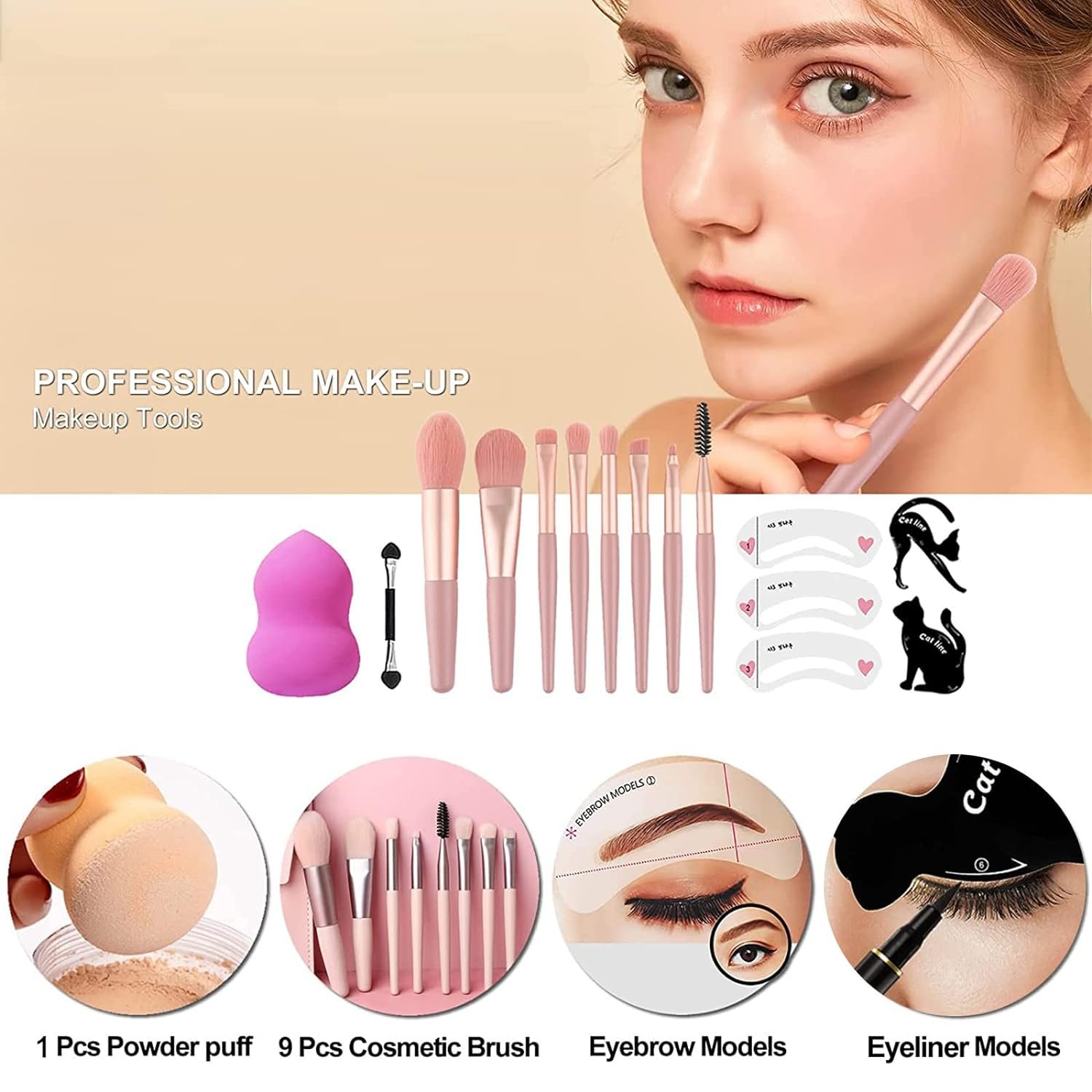 Beauty Products Women Makeup Set Woman Foundation Professional Pencil Mascara Make Up Set Women Makeup Sets
