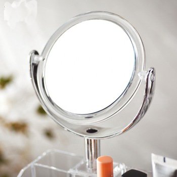 Choice Fun Wholesale Vanity Clear Plastic Storage Acrylic Drawer Cosmetic Lipstick Makeup Organizer With Mirror