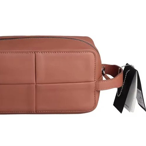 Handmade Genuine Leather Toiletry Cosmetic Bag New Design Make up Organizer for Women and Men for Travel and Shaving Kit