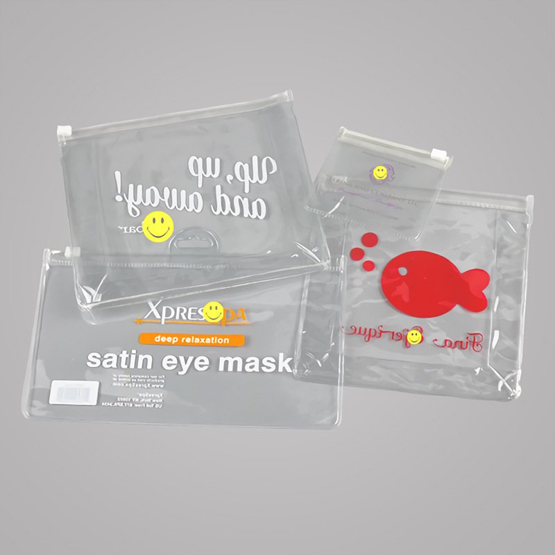 Pvc Packaging Bags Matte Clothes Package Pouch Bag with Ziplock for T-shirt Custom Logo Frosted Zipper Plastic Clothing Bags