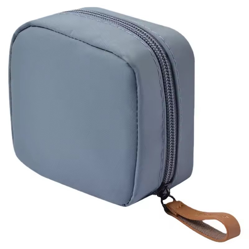 Wholesale Small Travel Women Nylon Zipper Makeup Bag Personalize Waterproof Toiletry Storage Pouch Cosmetic Bag