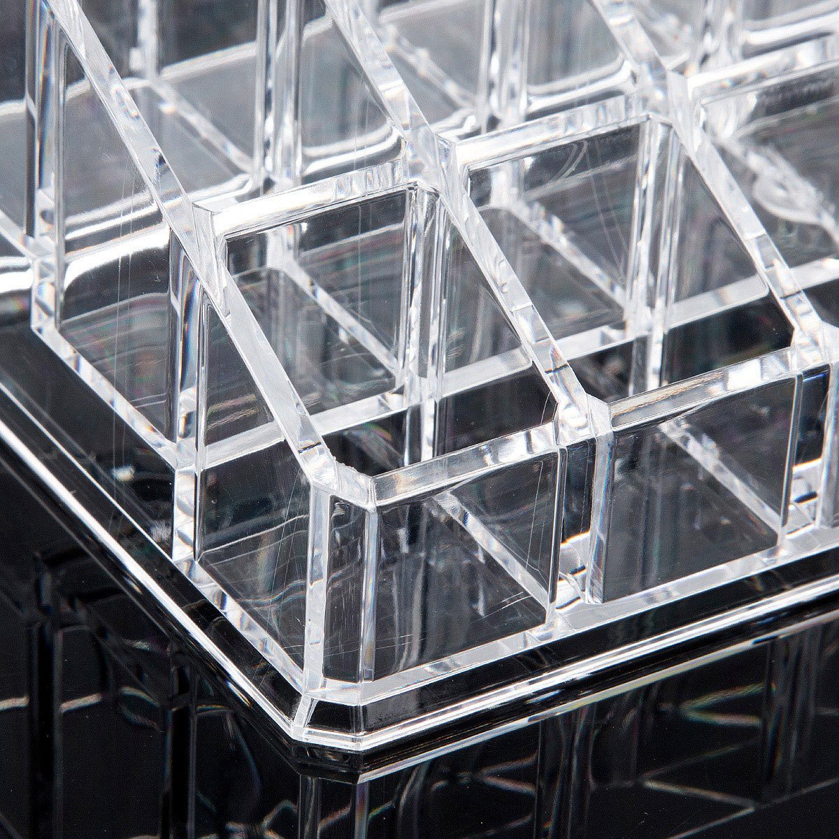 Wholesale 18 Comp Makeup Storage Lipstick Organizer Cosmetic Display Case Organizers and Storage With Factory latest
