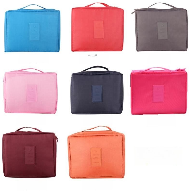Makeup Travel Bag Ladies Sublimation Hanging Toiletry Silicone Wholesale For Women Waterproof Black Professional accessories bag