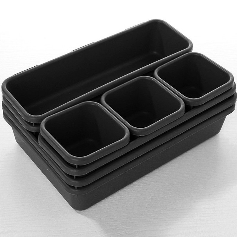 8pcs Drawer Organizers Household Dustproof Desk Stationery Storage Box Women Makeup Organizer for Kitchen Bathroom Accessories