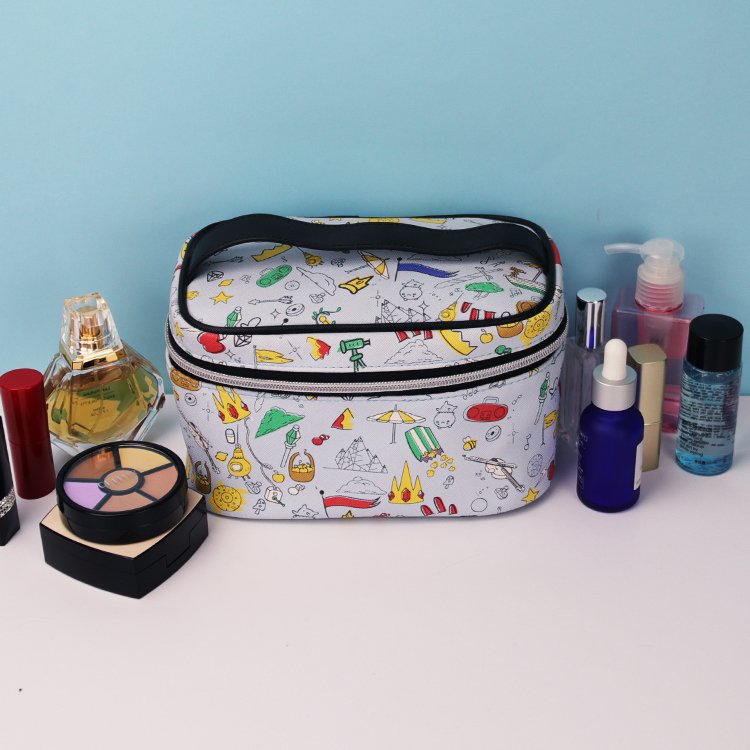 Custom Logo Vanity Makeup Organizers Toiletries Bag Travel