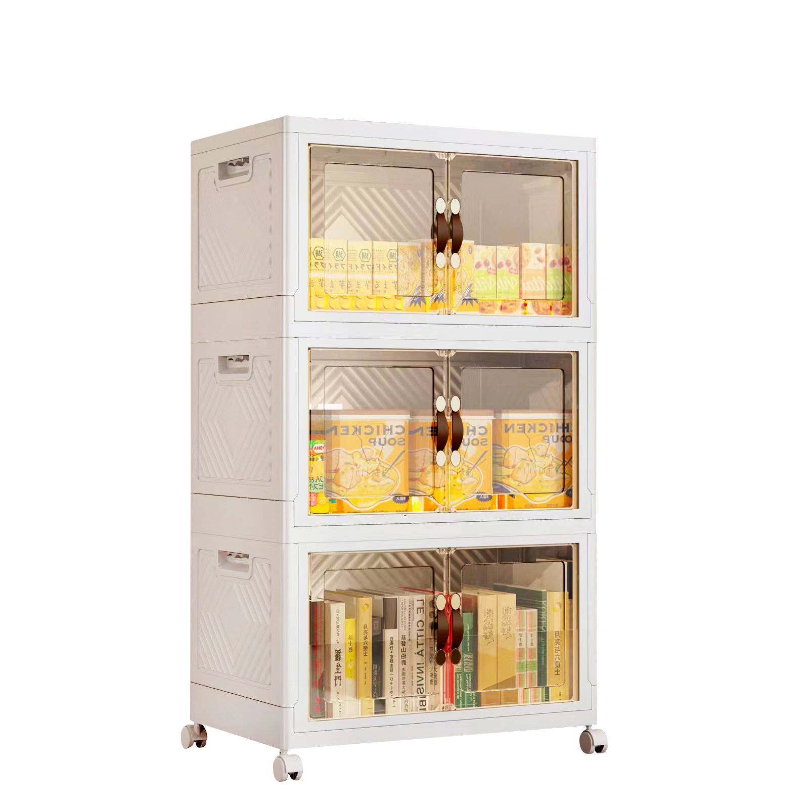 New Generation Container Food Organizer For Storing Cosmetics Shoe Square Plastic Boxes Makeup Box Flour Storage