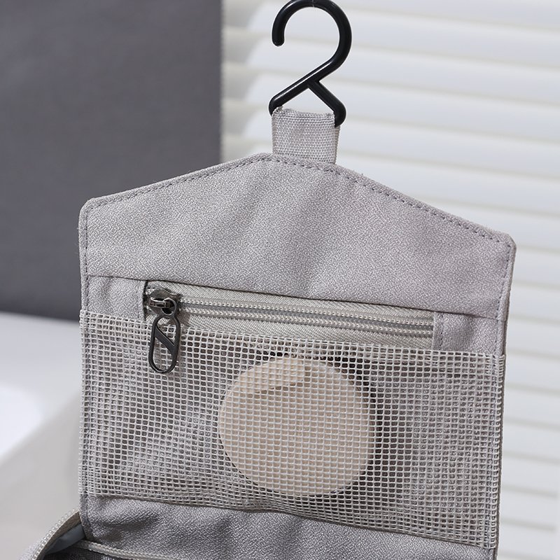 2023 foldable Toiletry Cosmetic Bag Custom Cosmetics Makeup toiletry travel bag