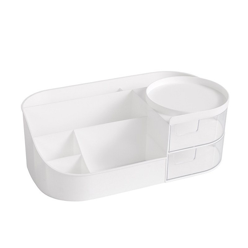 Multi-color Acrylic Beauty Make Up Cosmetics Storage Box Makeup Organizer Large Capacity Desk Organizer With Drawers