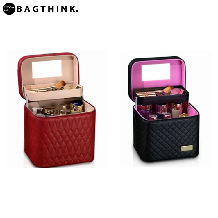 Designer makeup box vanity large makeup bag personalized makeup suitcase bag for travel