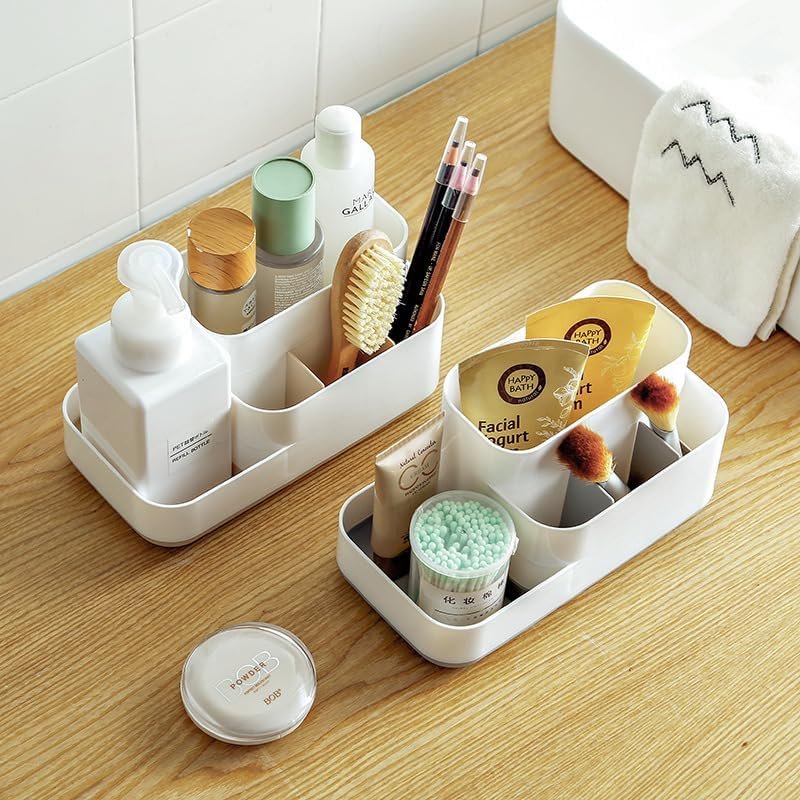 Cosmetic Organiser, Make Up Organiser, Cosmetic Storage Box, Make Up Storage Box with Removable Interior