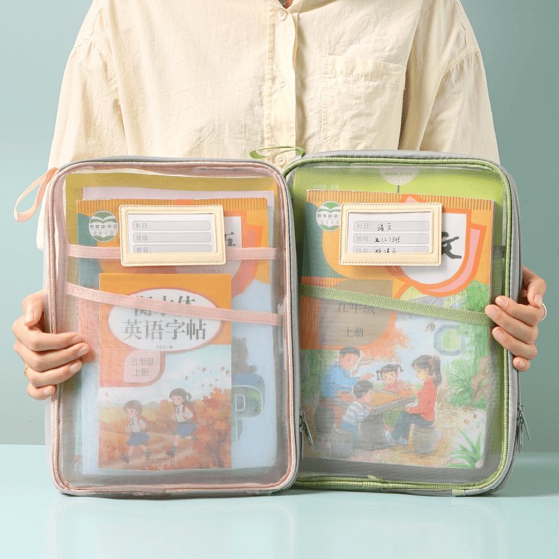 Latest Clear Plastic Storage Bag for Books Toys Makeup Pouch Custom Logo Ziplock Beach Bag Organizer Books Storage Bag