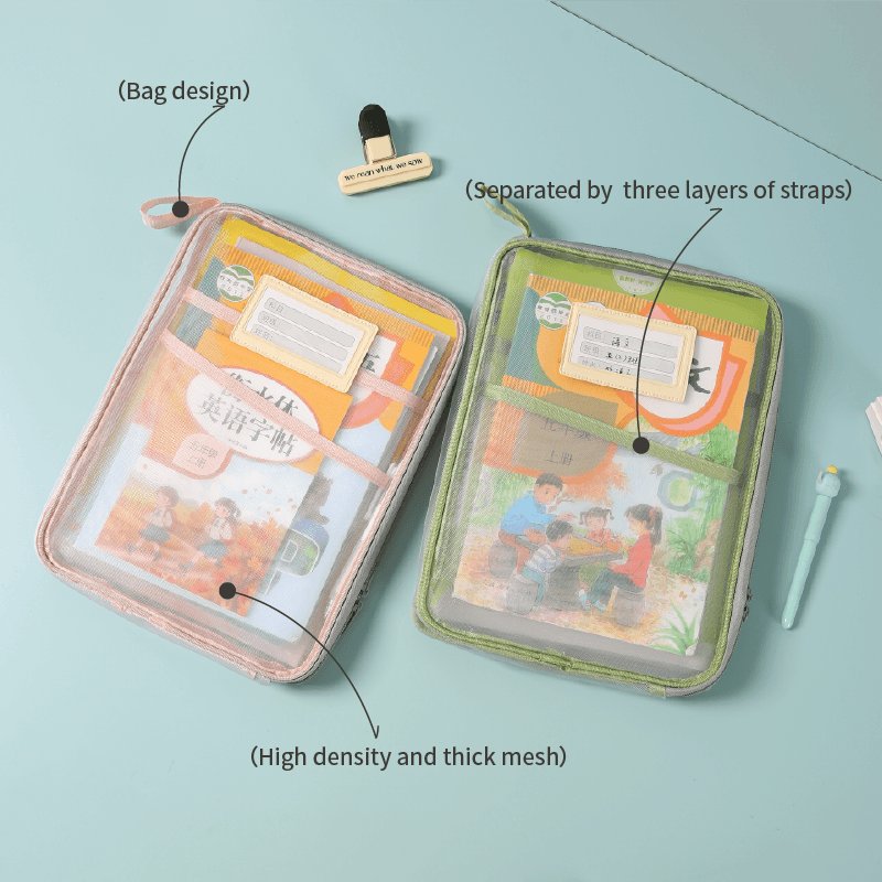 Latest Clear Plastic Storage Bag for Books Toys Makeup Pouch Custom Logo Ziplock Beach Bag Organizer Books Storage Bag