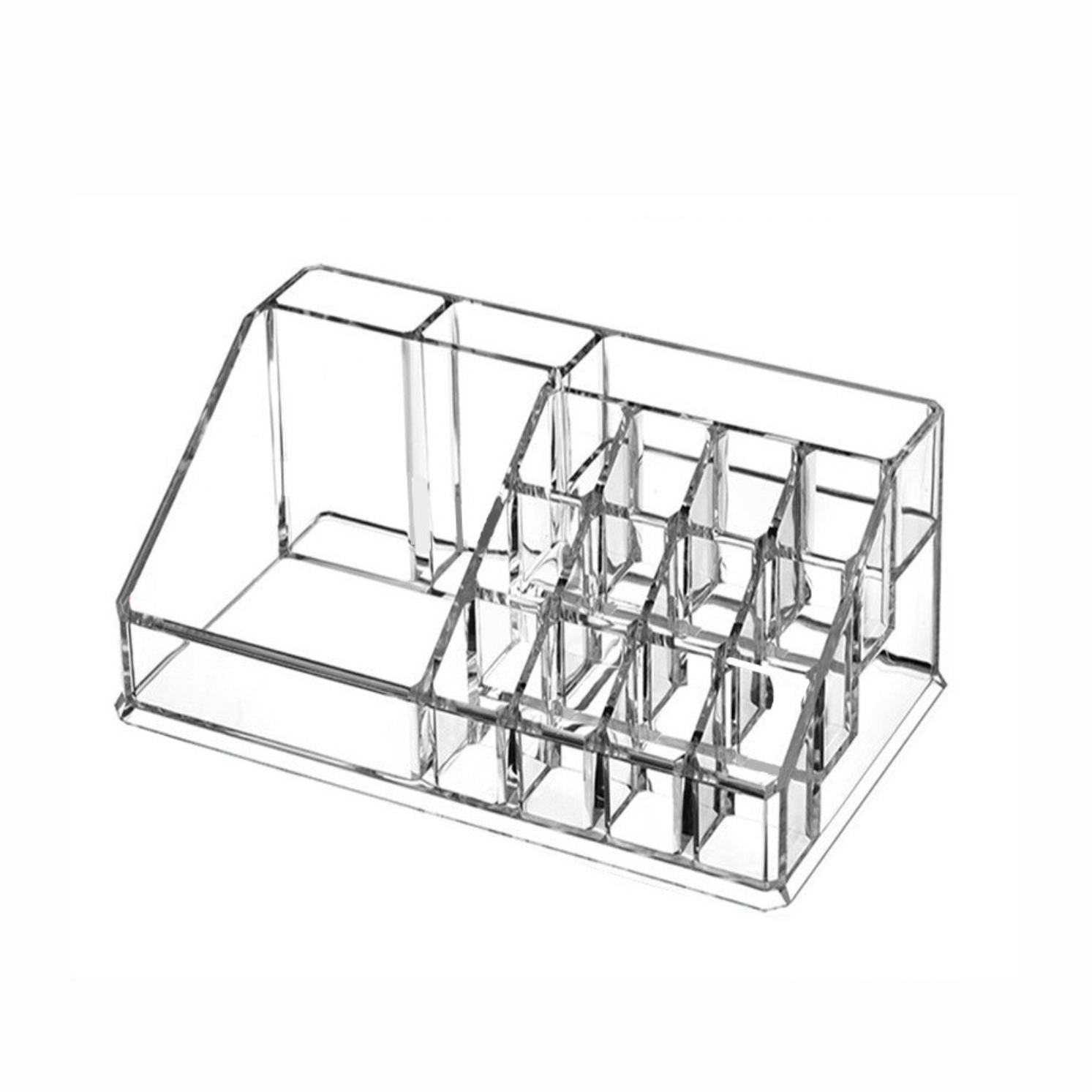 Wholesale Desk Clear Lipstick Cosmetic Makeup Organizers Jewelry Box Brush Eyelash Storage Drawer Acrylic Organizer