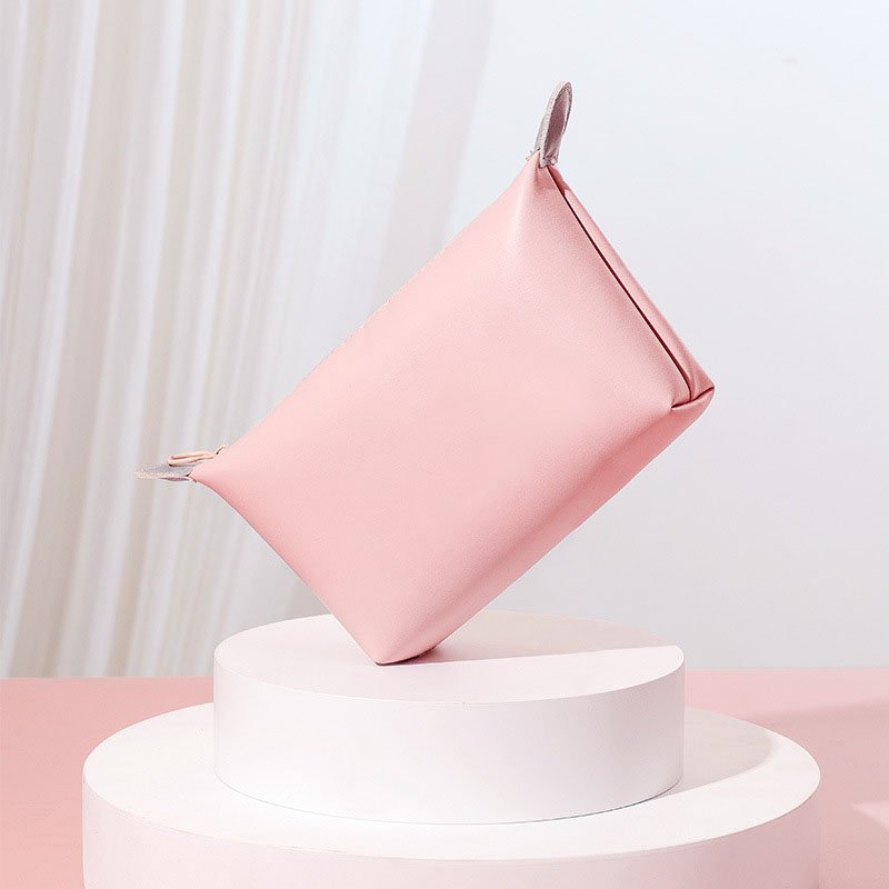 Custom 2024 Pu Dumpling Makeup Bag Travel Storage Portable Makeup Bag New Toiletry Bag