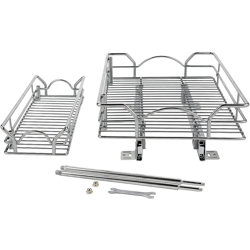 Professional Factory High Quality 2 Tier 2Pack Under Sink Organizers And Storage Cabinet Shelf Organizer
