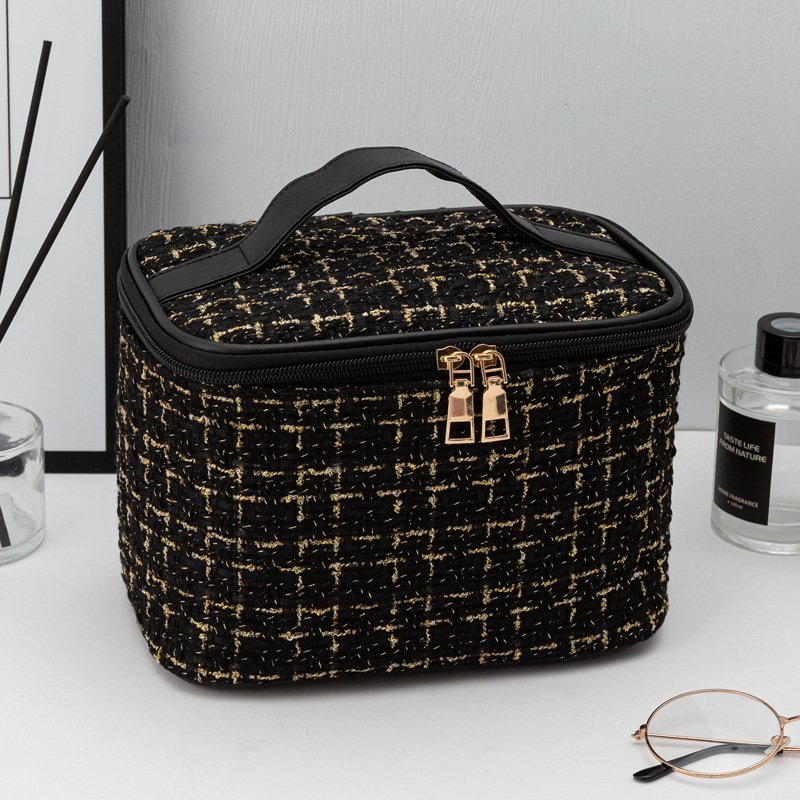 Professional Factory custom zipper makeup organizer with logo travel Small sachet makeup bag cosmetic Bag