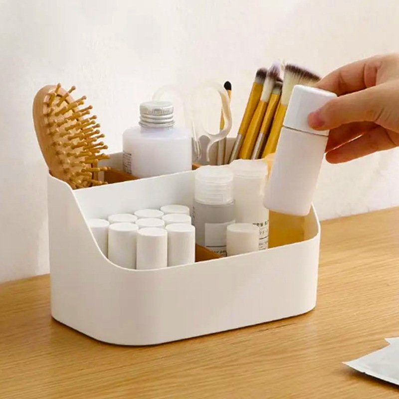 Custom-made Multi Grids Makeup Organizers Storage Box, Cosmetic Jewelry Organizer, Plastic Desktop Container