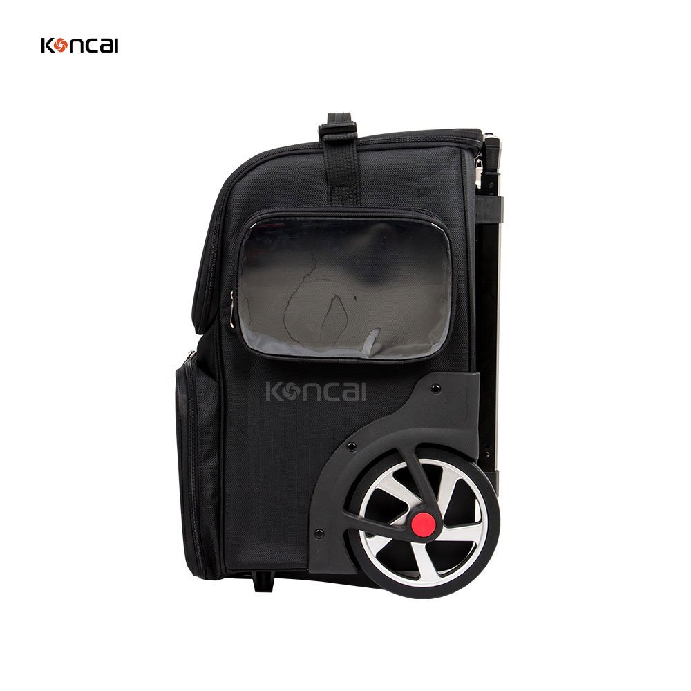 Portable Custom Nylon Babar Jonny Trolley Beauty Cosmetic Vanity Make Up Bag Suitcase Hair Beauty Hairdressing Salon Case
