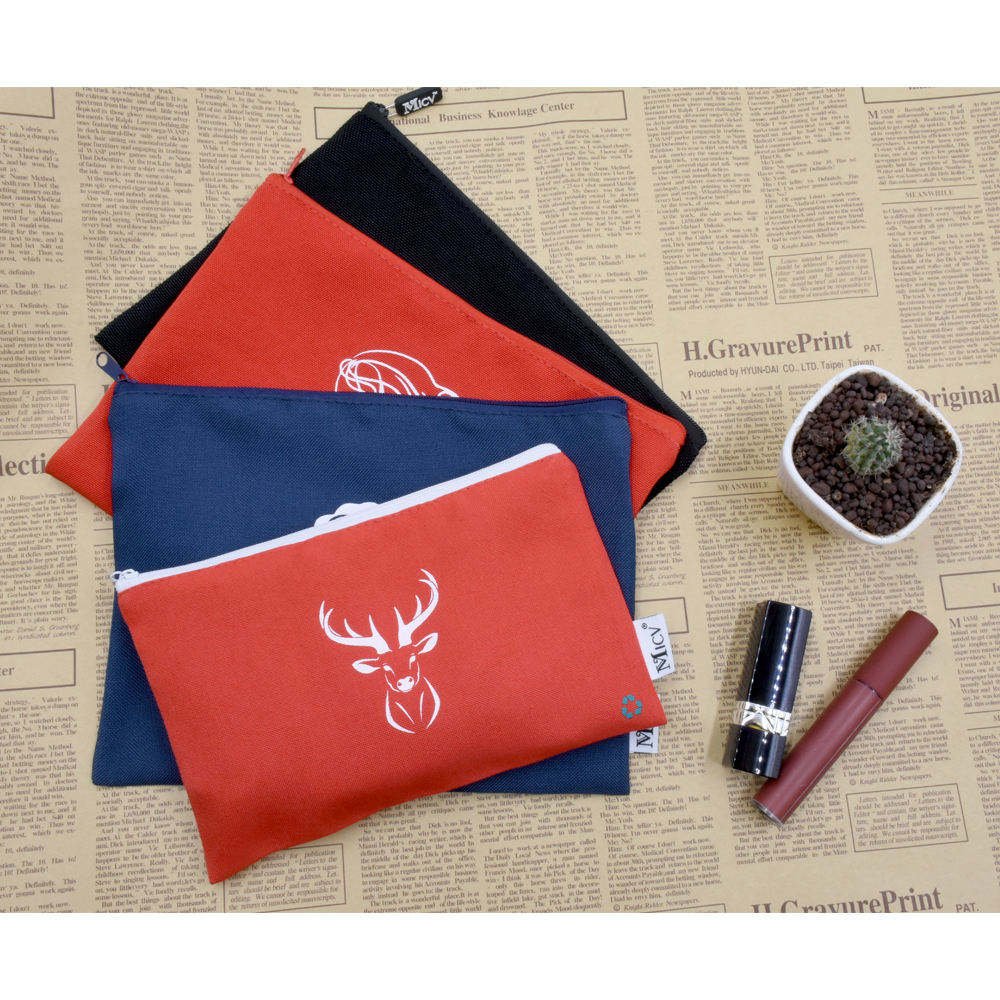 China Factory Cosmetic Bag Custom Logo Cosmetic Pouch Red Zipper Portable Lipstick Cosmetic Bags
