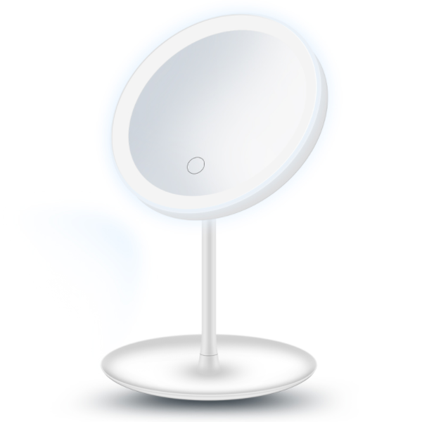 New Design Professional makeup Mirror Tabletop Vanity Round makeup Led Light Cosmetic Mirror