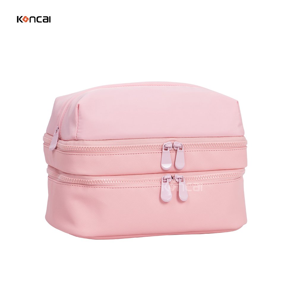 KONCAI make up accessories terry cloth vanity bags beauty brush case organizers cosmetic makeup pouch