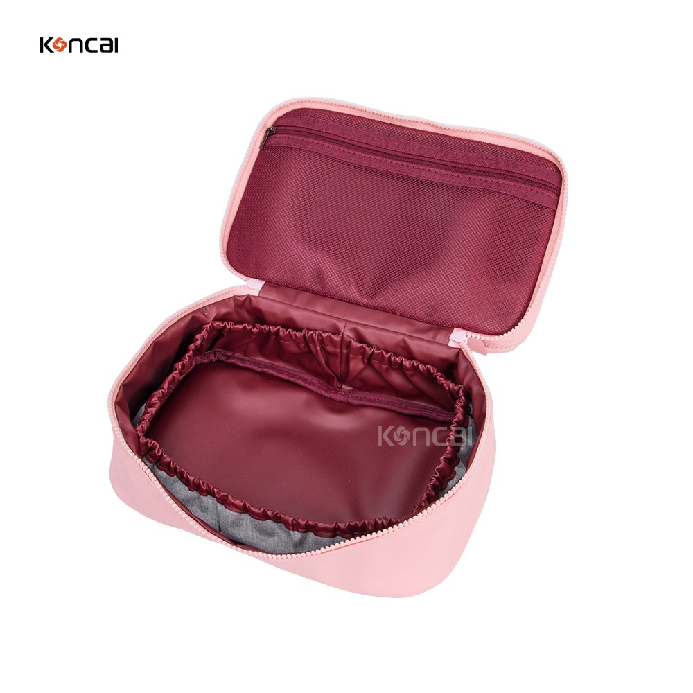 KONCAI make up accessories terry cloth vanity bags beauty brush case organizers cosmetic makeup pouch