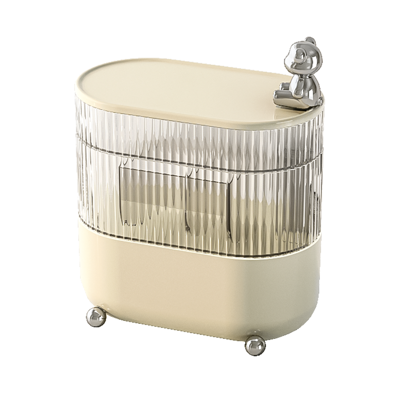 New Cosmetic Storage Tray 360 Rotating Makeup Organizer Small Storage & Organizer Desk Organizer Box