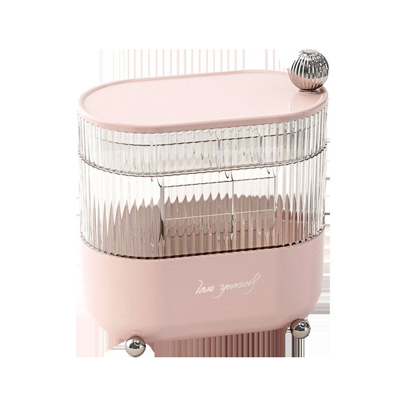 New Cosmetic Storage Tray 360 Rotating Makeup Organizer Small Storage & Organizer Desk Organizer Box