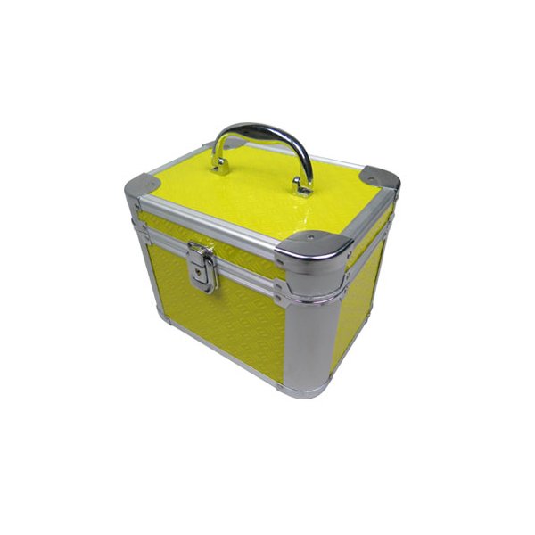 Aluminum Make Up Accessories Travel Suitcase Vanity Box Organizers Handle Beauty Makeup Case