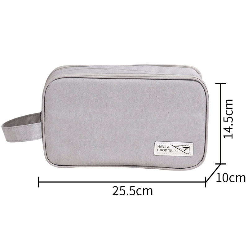 Travel Organizer Women Portable Toiletries Organizer Cosmetic Bag Girls Multiple Compartments Waterproof Make Up Storage Pouch