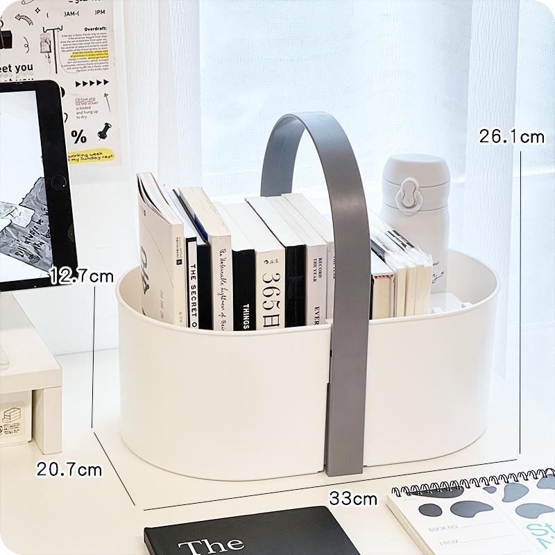 Handheld basket storage rack multi-layer floor to floor storage box dressing table, cosmetics storage and organizing rack