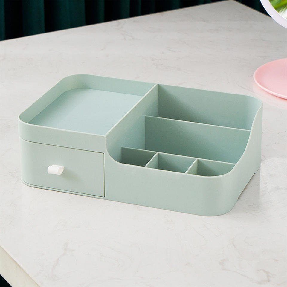High Quality Desktop Plastic Storage Rack Boxs Beauty Make Up Organizer Drawers