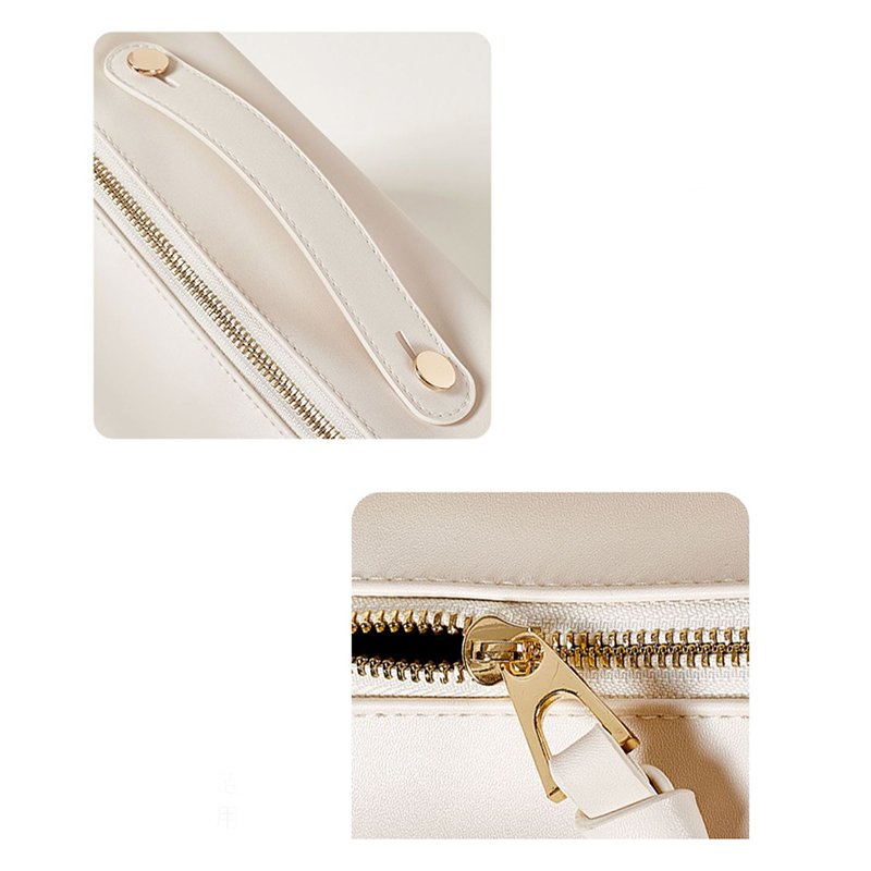 Soft PU Large Capacity Waterproof Toiletry Pouch Kits Women Luxury Beauty Makeup Bag For Travel